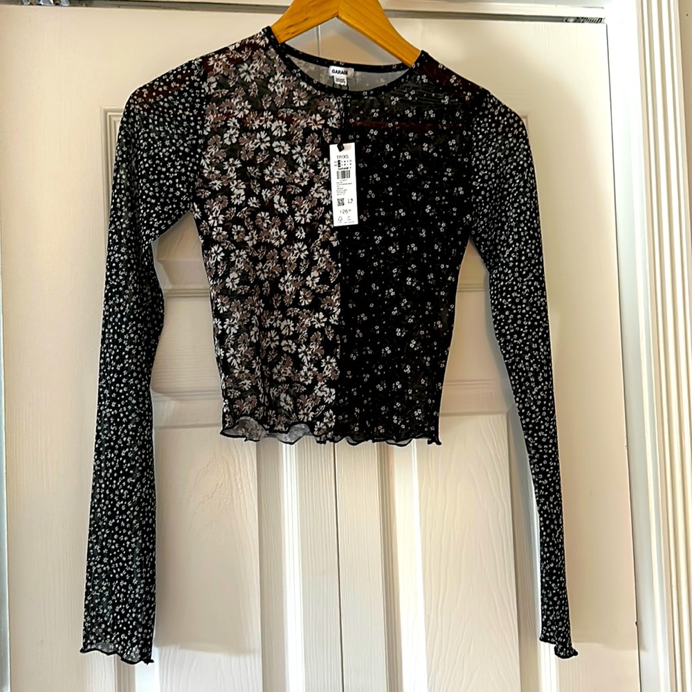 Garage sheer shirt